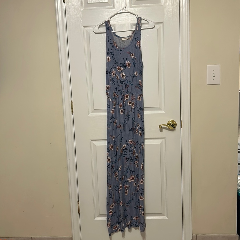Crescent Floral Maxi Dress